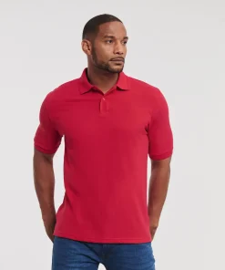 Russell Hardwearing Polycotton Polo