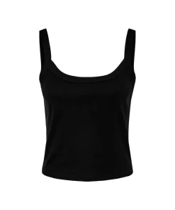 Alternative view of Bella Women's Micro Rib Strap Tank