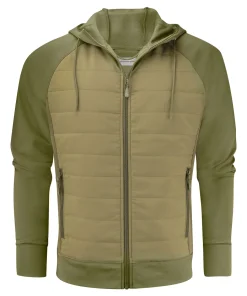 James Harvest Keyport Full Zip Hooded Hybrid Jacket
