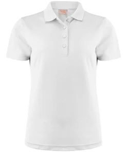 Alternative view of Printer Red Ladies Smash Polo Shirt