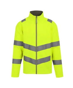Alternative view of Regatta High Visibility Hi-Vis Pro Contract Ablaze Softshell